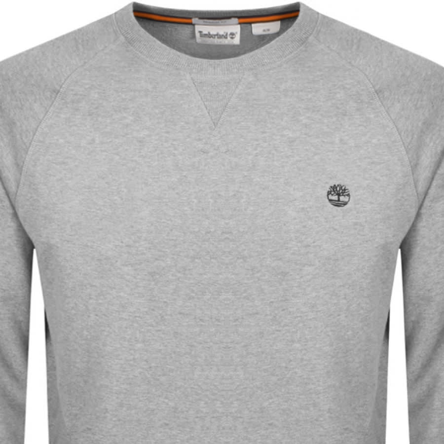 Alternative Image for ProductTimberland Crew Neck Logo Sweatshirt Grey2